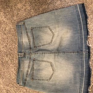 jean skirt